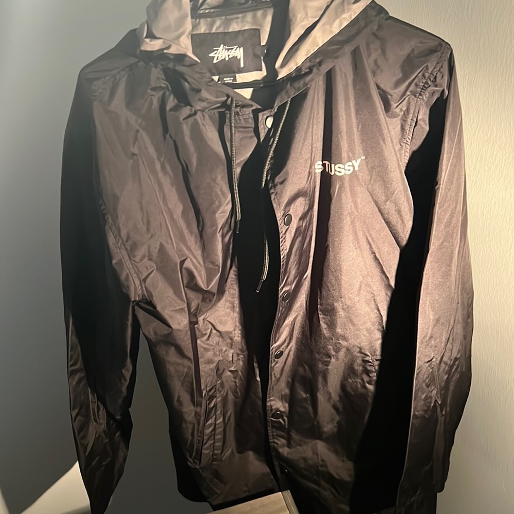 Black Stussy jacket
